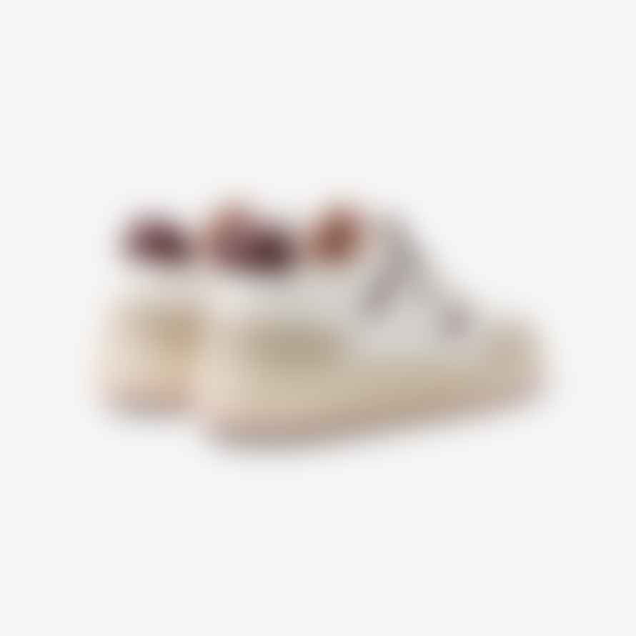 MoEa Gen1 White - Burgundy Trainer