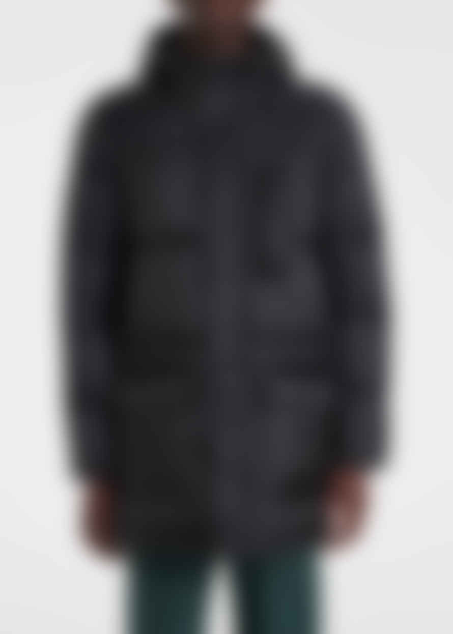 Paul Smith Mid Length Puffa Coat Size: M, Col: Navy