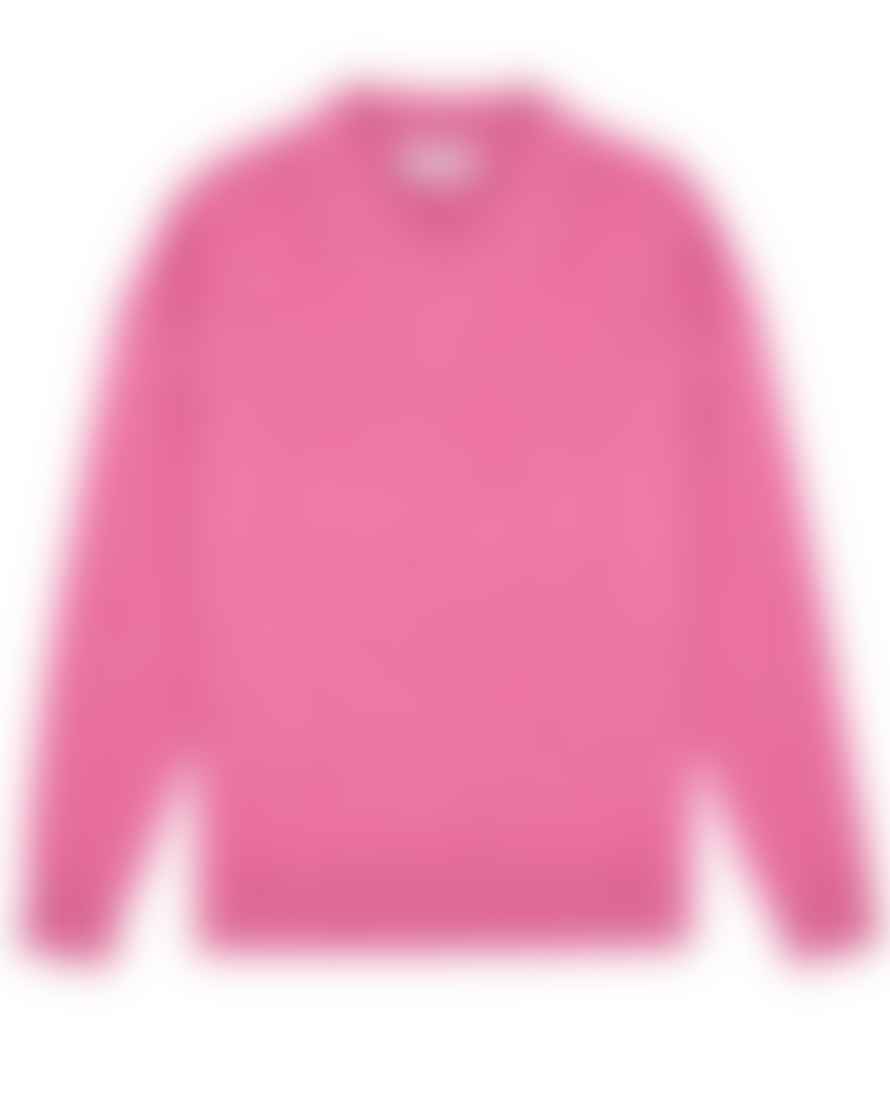 Cocoa Cashmere Core Collar Jumper Sweet Pea Pink