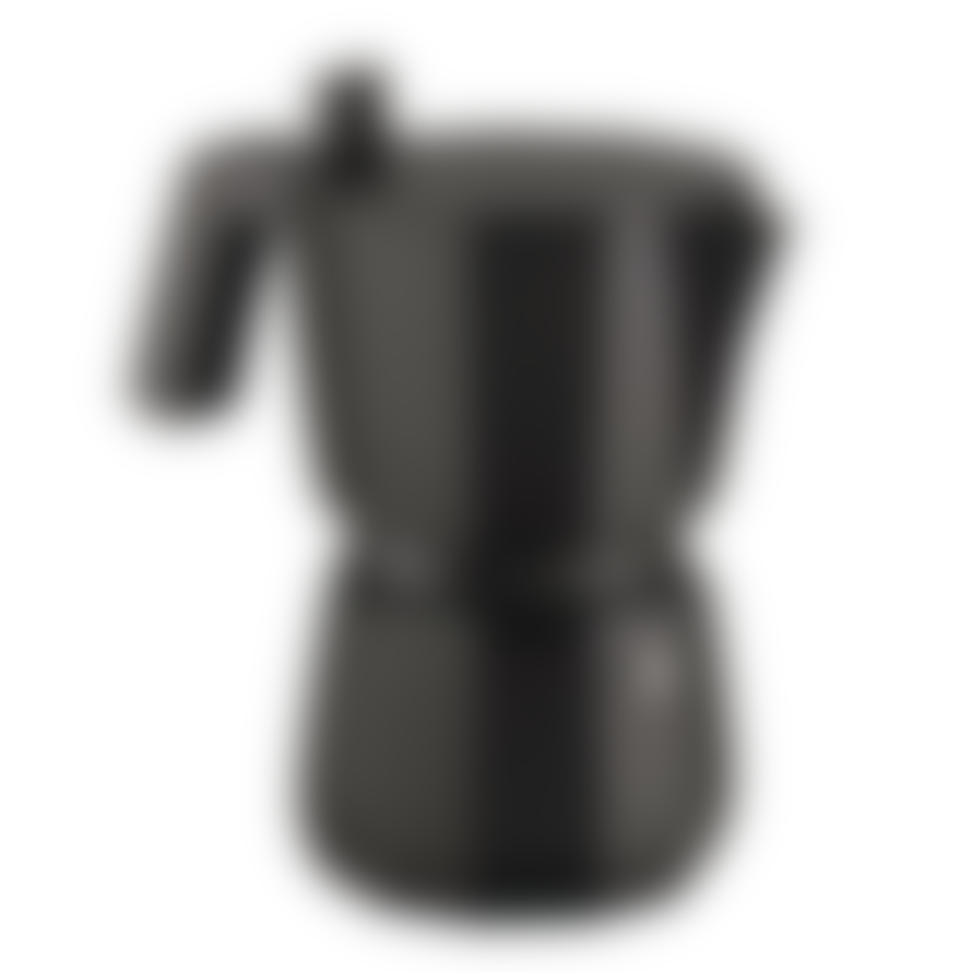 Alessi Black Moka 6 Cup Espresso Coffee Pot