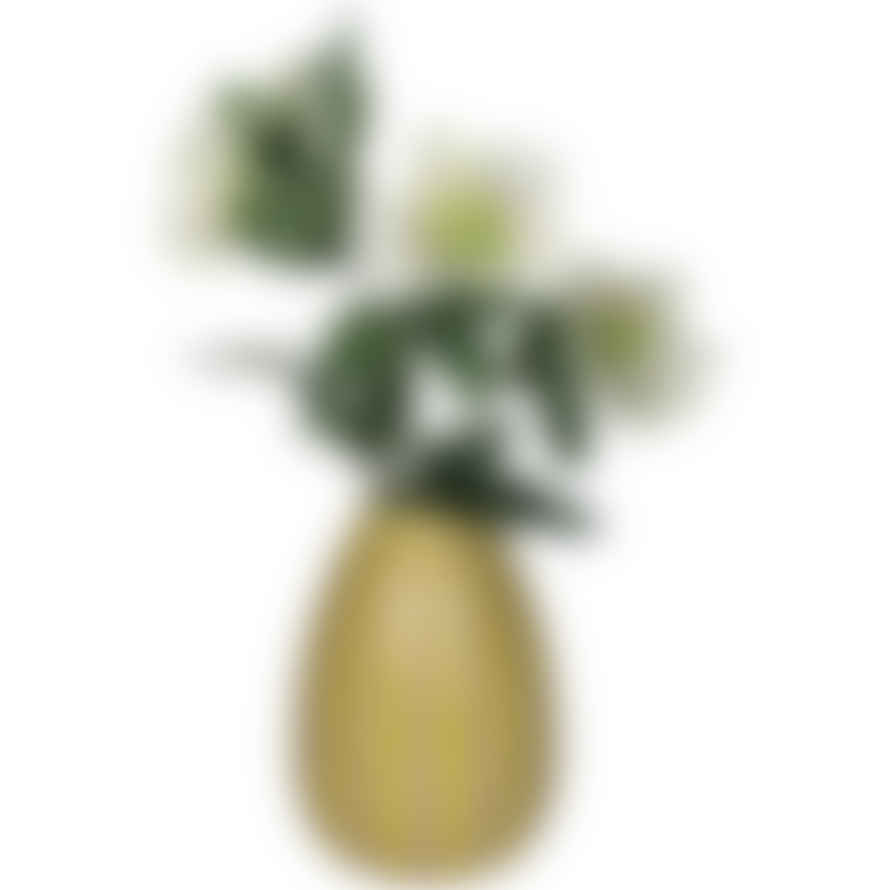 Kersten Yellow Striped Vase