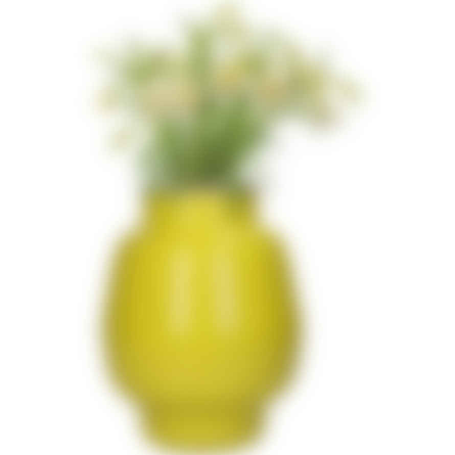 Kersten Yellow Metal Vase
