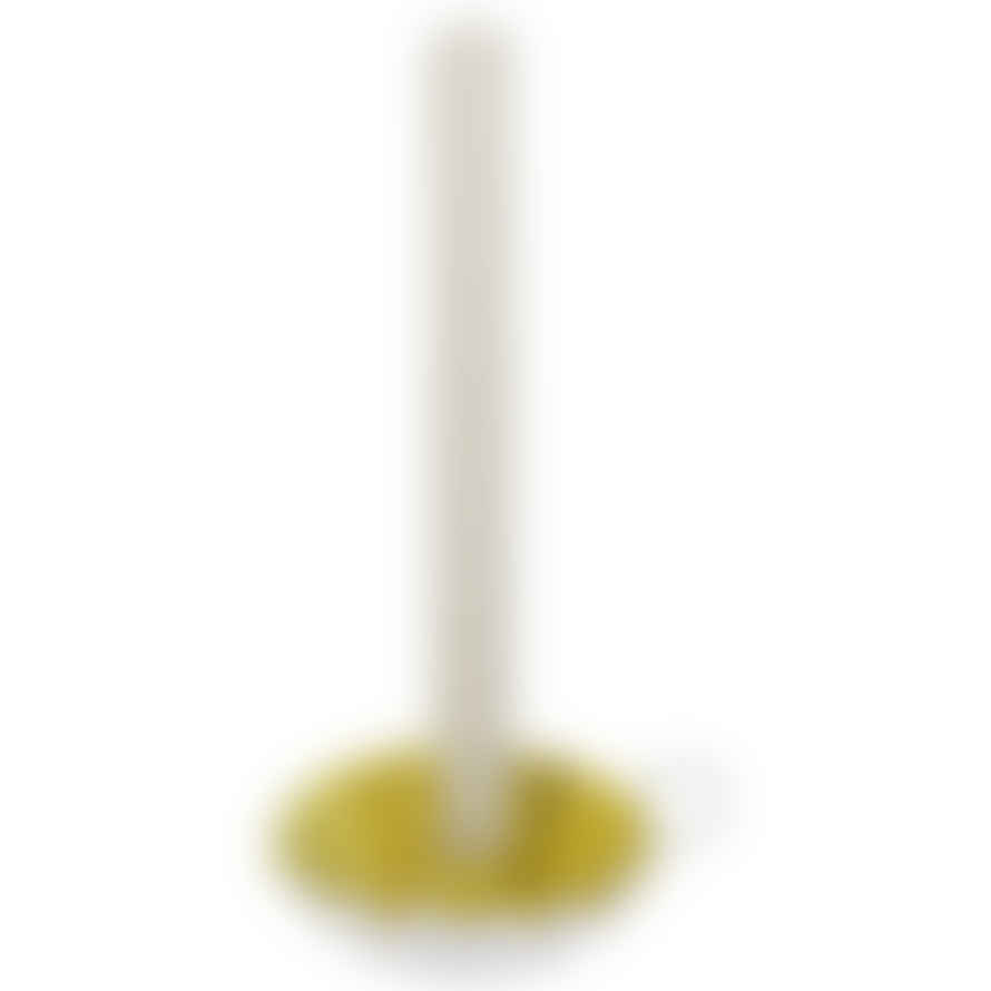Kersten Yellow Metal Candle Stick