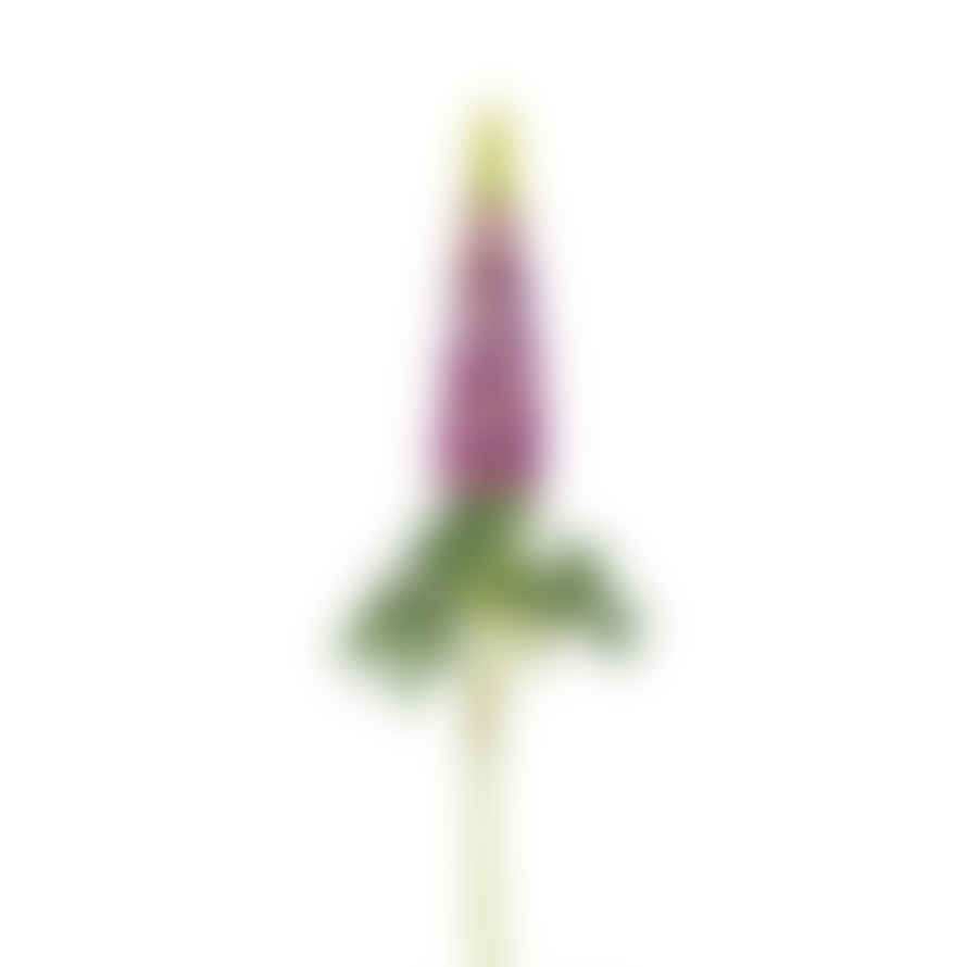 Floral Silk Lupin Spray Purple- 102cm
