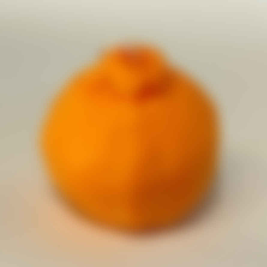 Maison Bohiti Soy Wax Orange Shaped Scented Candle / Orange