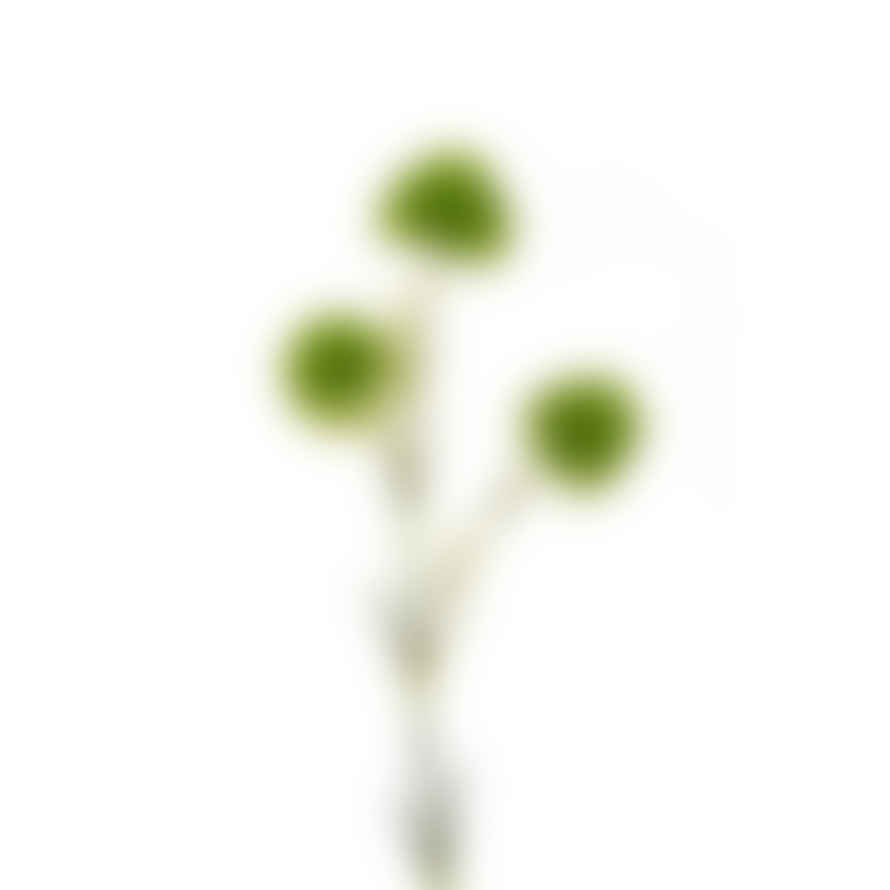 Floral Silk Green Dianthus Spray
