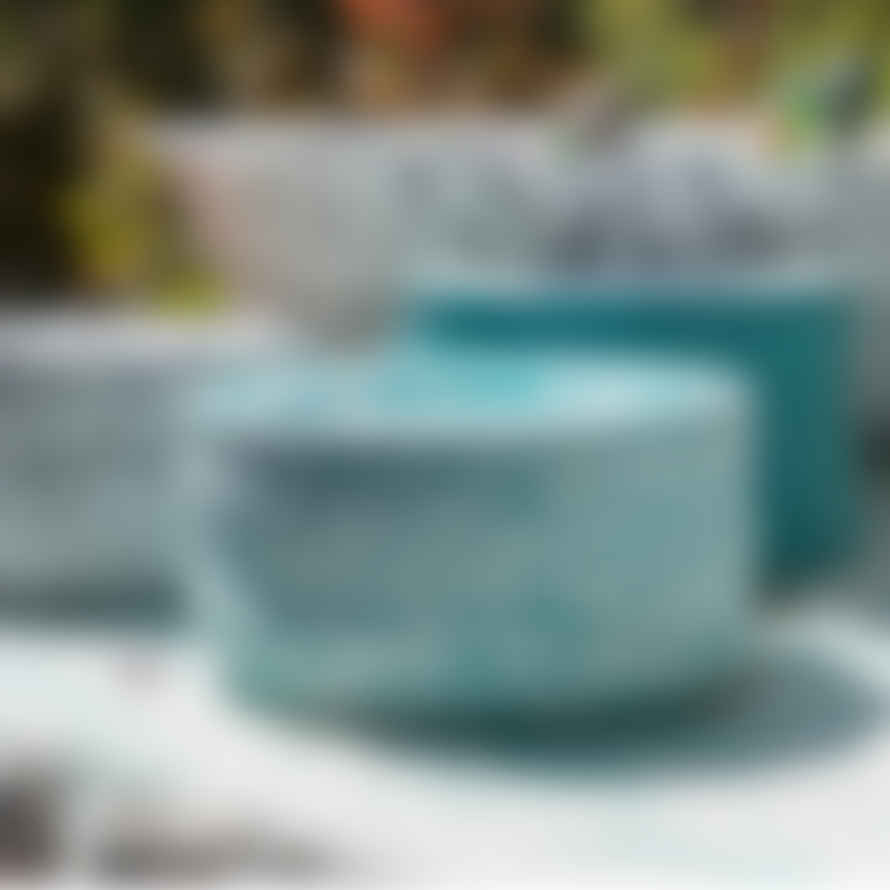 Crow Canyon Home Turquoise Splattered Enamelware Dinner Plate
