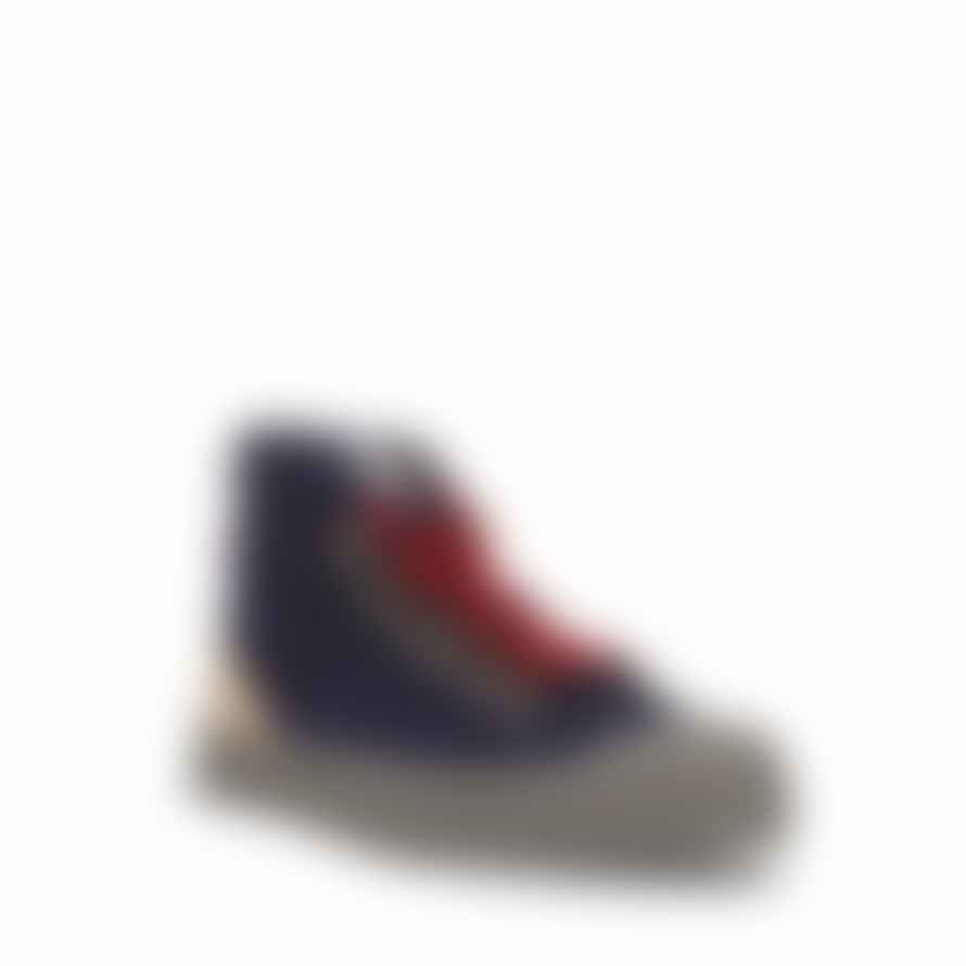 Novesta Navy and Grey Star Dribble Hiker Shoes