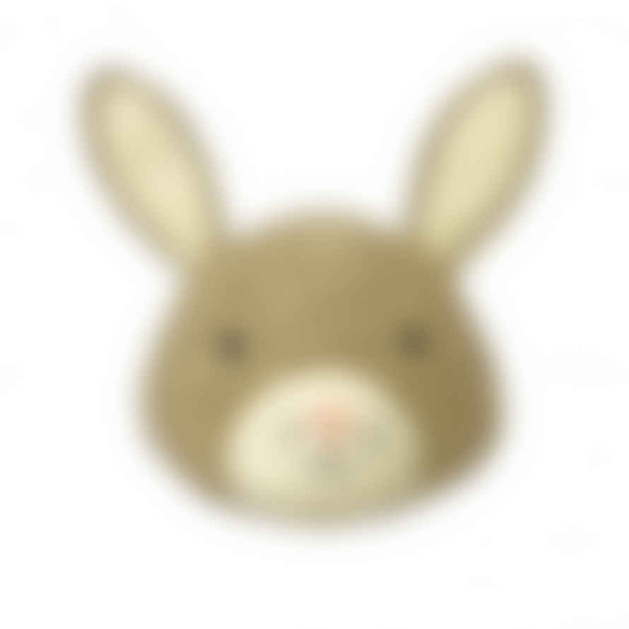 S-c Brands Grey Bunny Head-mini