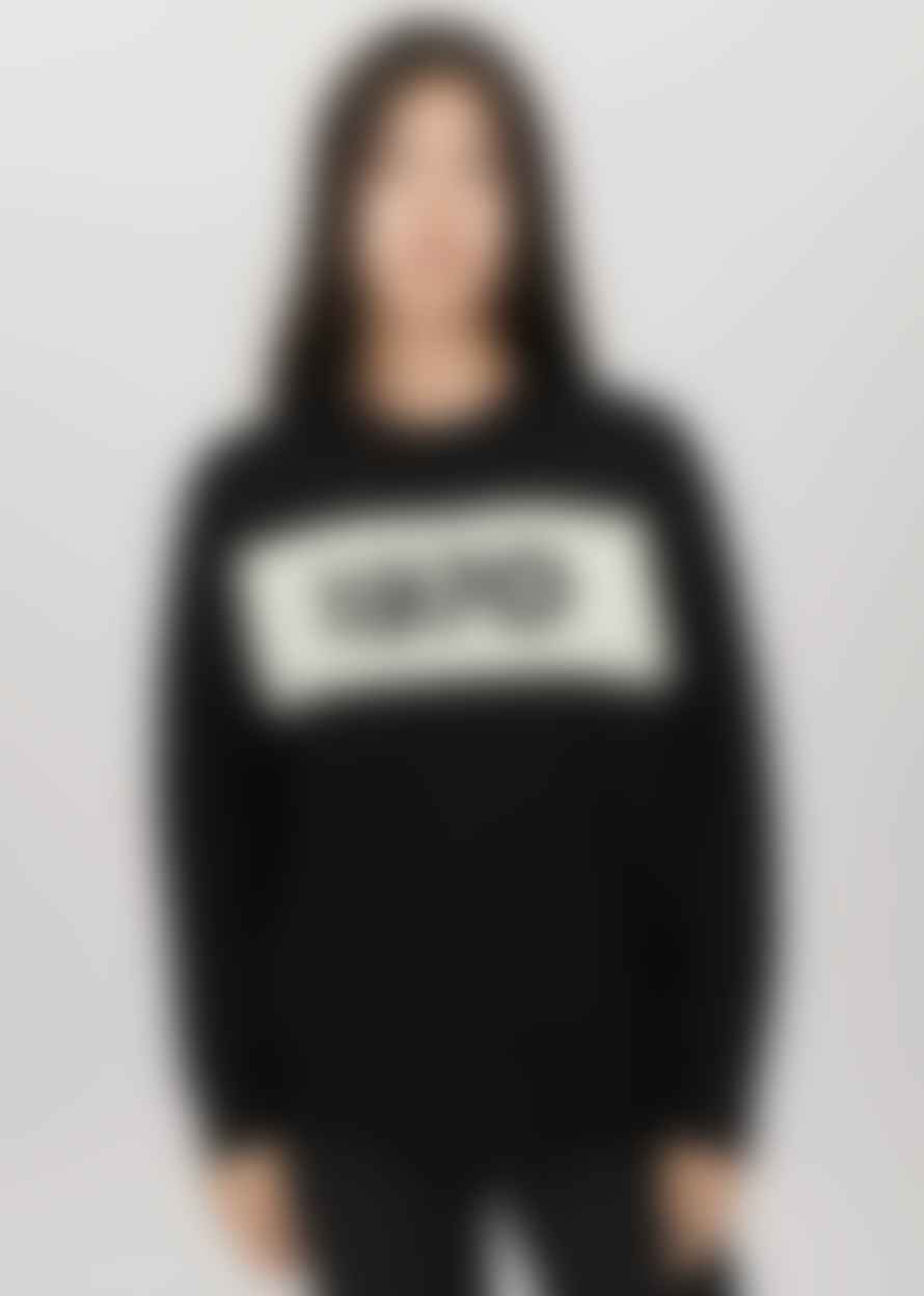 Bella Freud  1970 Oversized Knitted Jumper Size: Xs, Col: Black