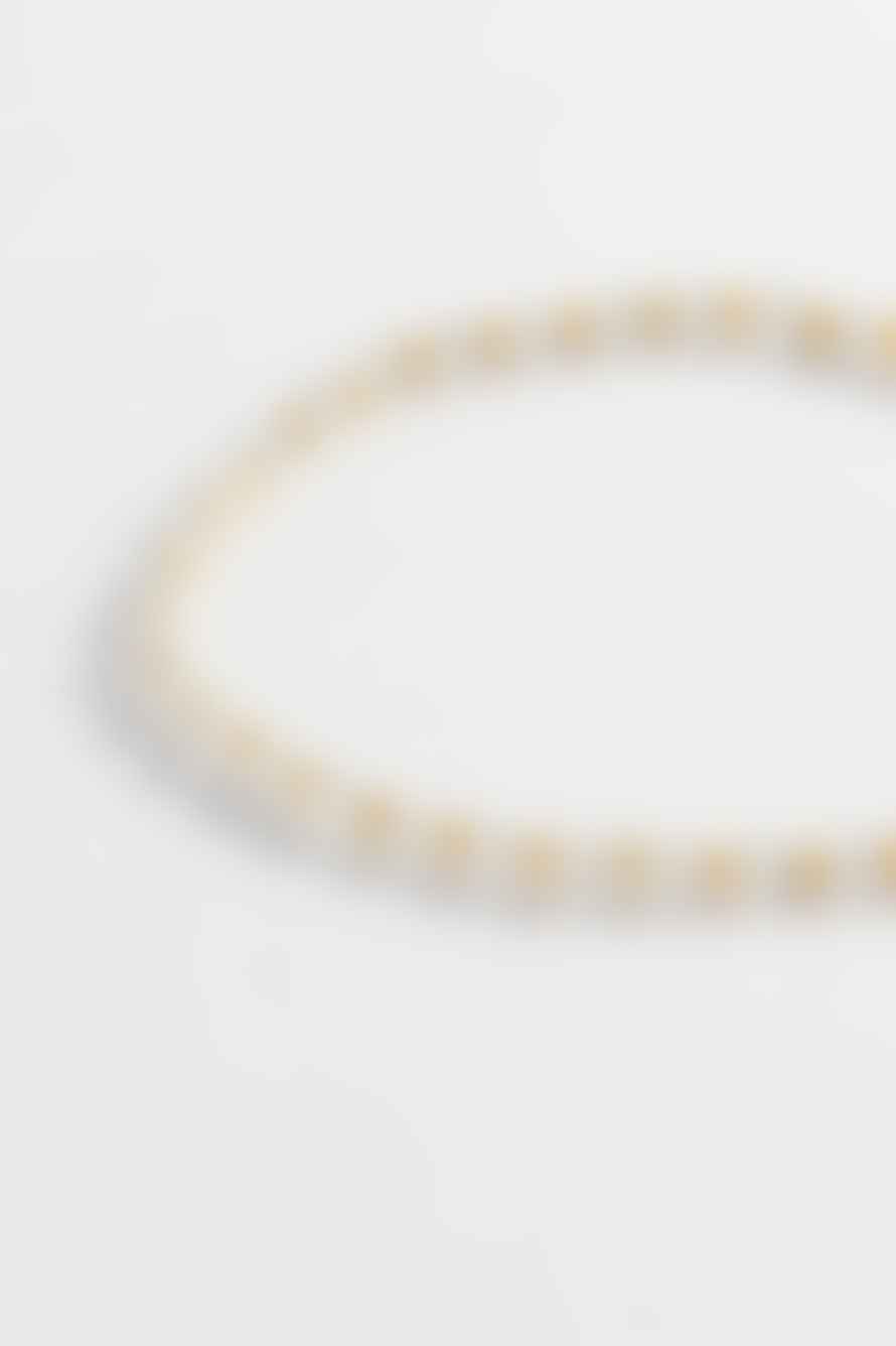 Estella Bartlett  Gold Plated White Quartz Gemstone Bracelet