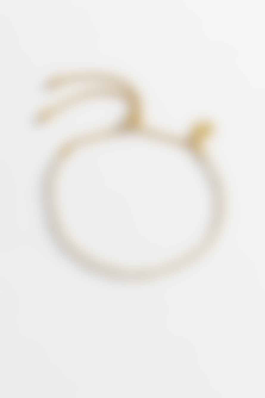 Estella Bartlett  Gold Plated White Quartz Gemstone Bracelet