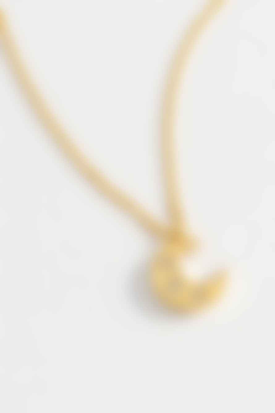 Estella Bartlett  Gold Plated Moon Necklace