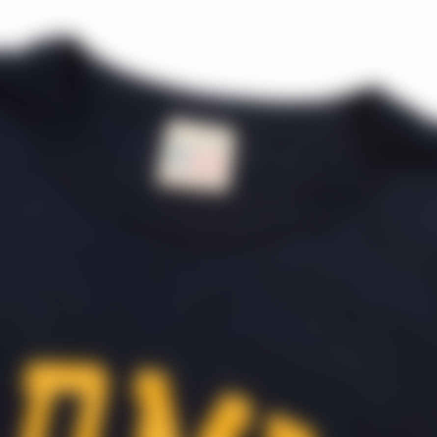 Buzz Rickson's Army Football T Shirt - Navy