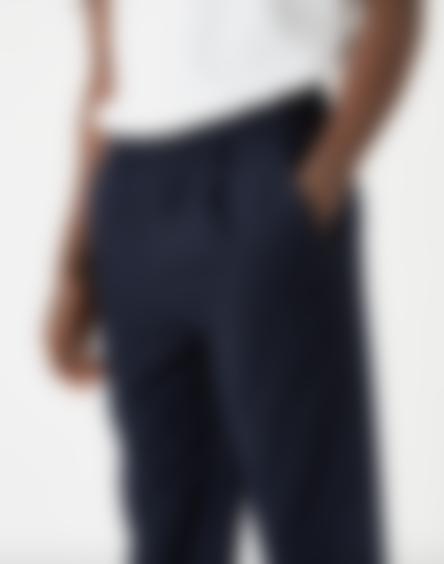 Minimum Bertilo 3201 Casual Pants Navy Blazer Melange
