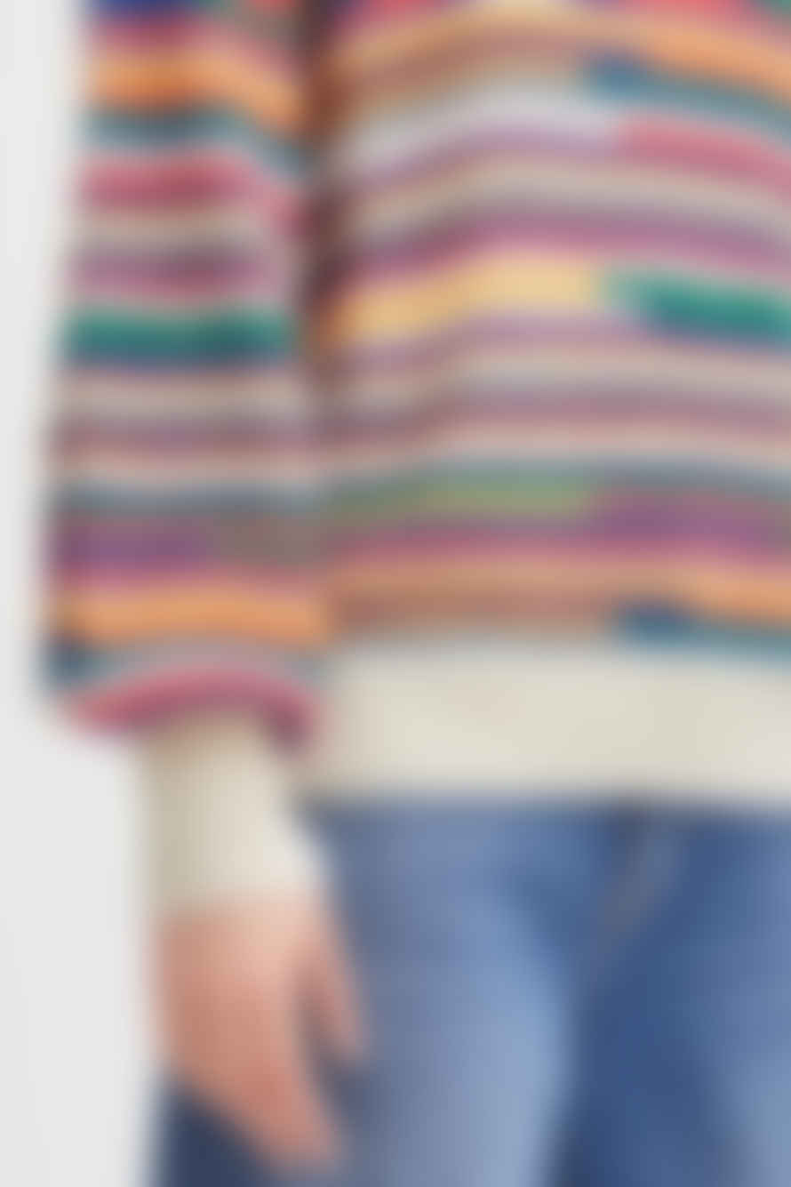 ICHI Kamara Striped Knit