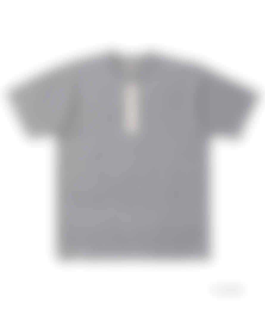 Buzz Rickson's Henley T-shirt - Heather Grey