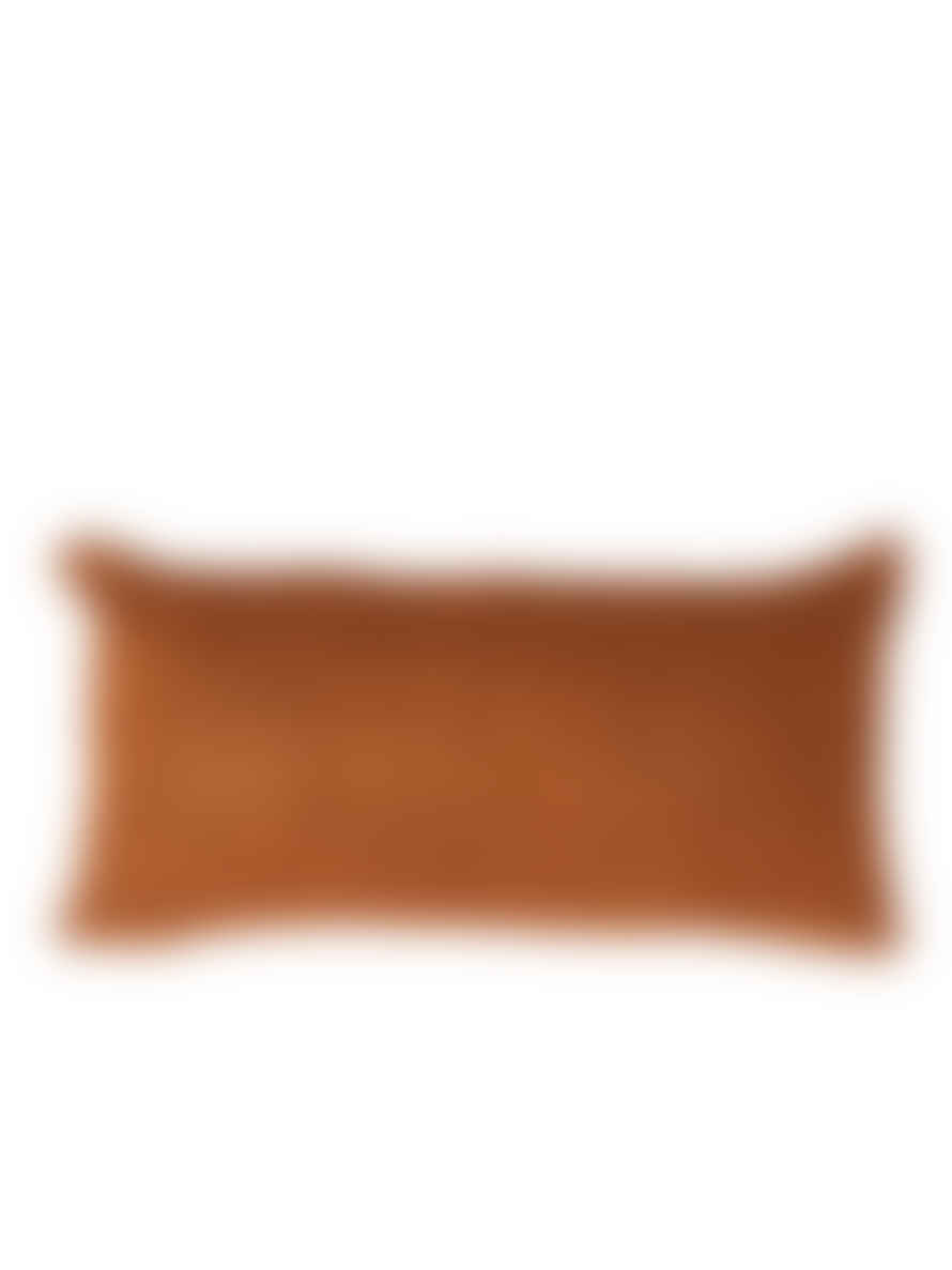 Light & Living Kamis Rust Cotton Cushion 60x30cm