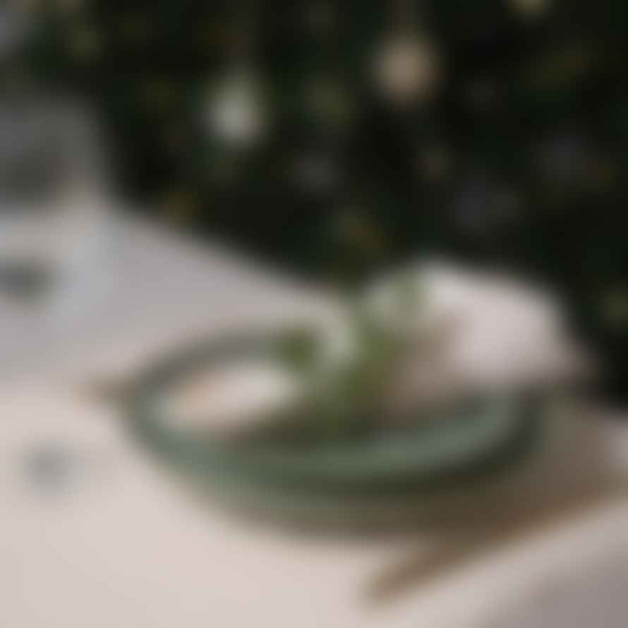 Sjaal met Verhaal Felt Christmas Napkin ring - Mistletoe