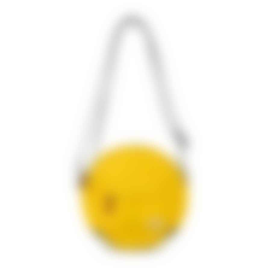 ROKA Roka Cross Body Shoulder Bag Paddington B Recycled Repurposed Sustainable Nylon In Mustard