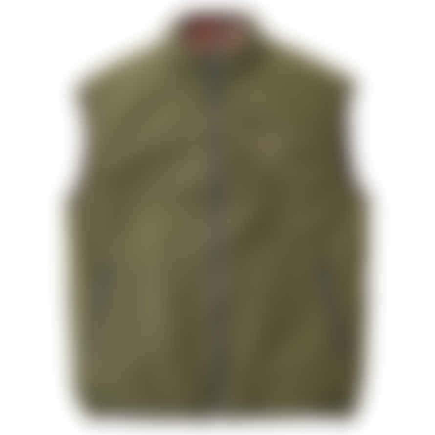 Gramicci Reversible Fleece Vest Leaf Camo