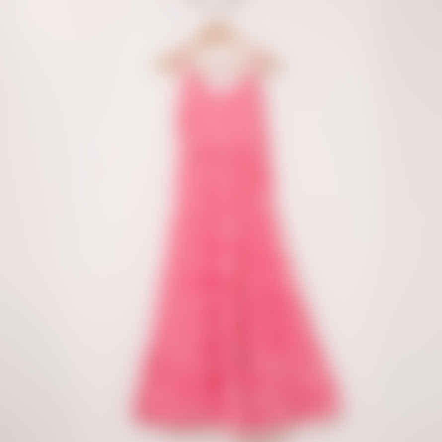 Dream Vanilla Strap Dress - Frisbee Pink