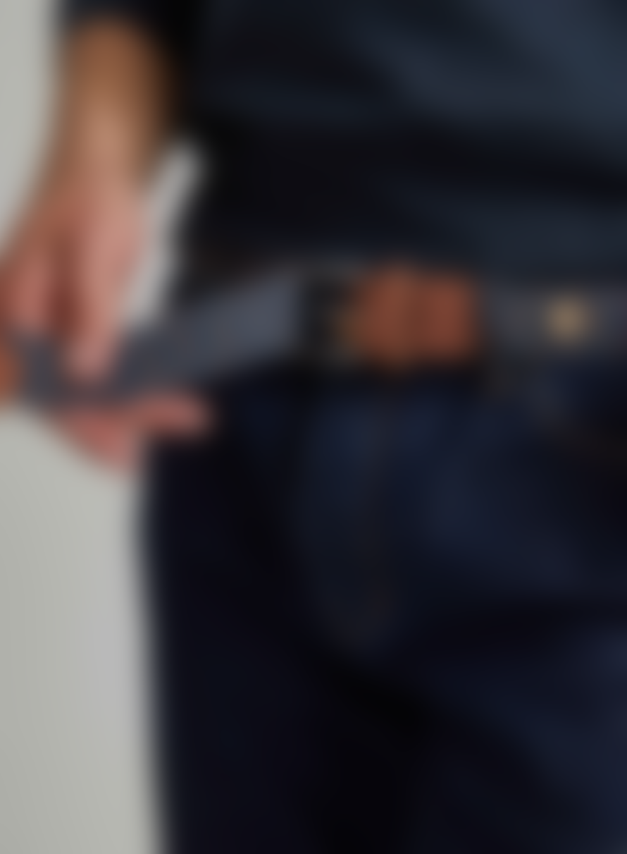Faguo Belt Synthetic Woven In Navy68