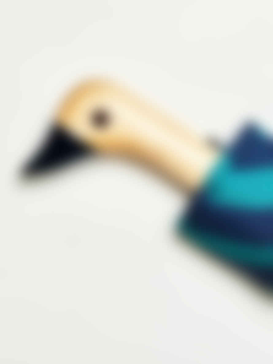 Original Duckhead Compact Umbrella - Blue Swirl