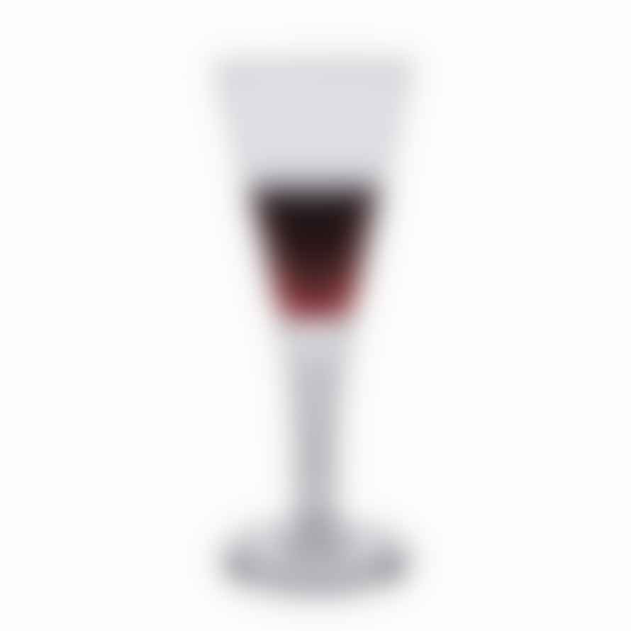 Dartington Crystal Set of 2 Sharon Claret Red Wine Glasses