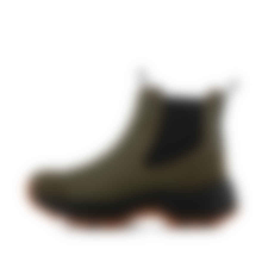 Woden Siri Waterproof Rubber Boots - Dark Olive