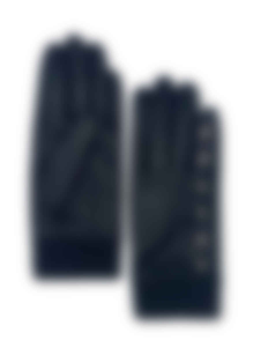 Nooki Design Elvis Star Embroidered Leather Glove-black