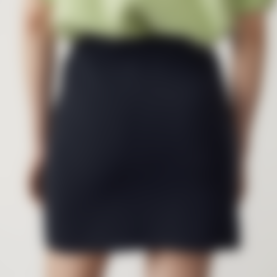 LISA YANG Josette Cashmere Mini Skirt - Navy