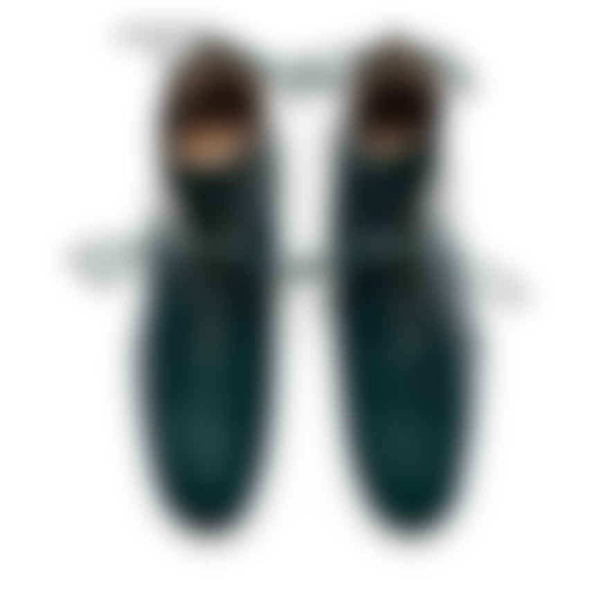 Tracey Neuls MAGRITTE Forest | Dark Green Lace-Up Leather Boots