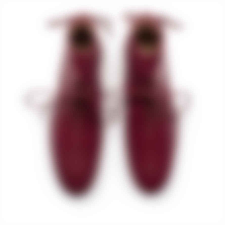 Tracey Neuls MAGRITTE Malbec | Burgundy Lace-Up Leather Boots
