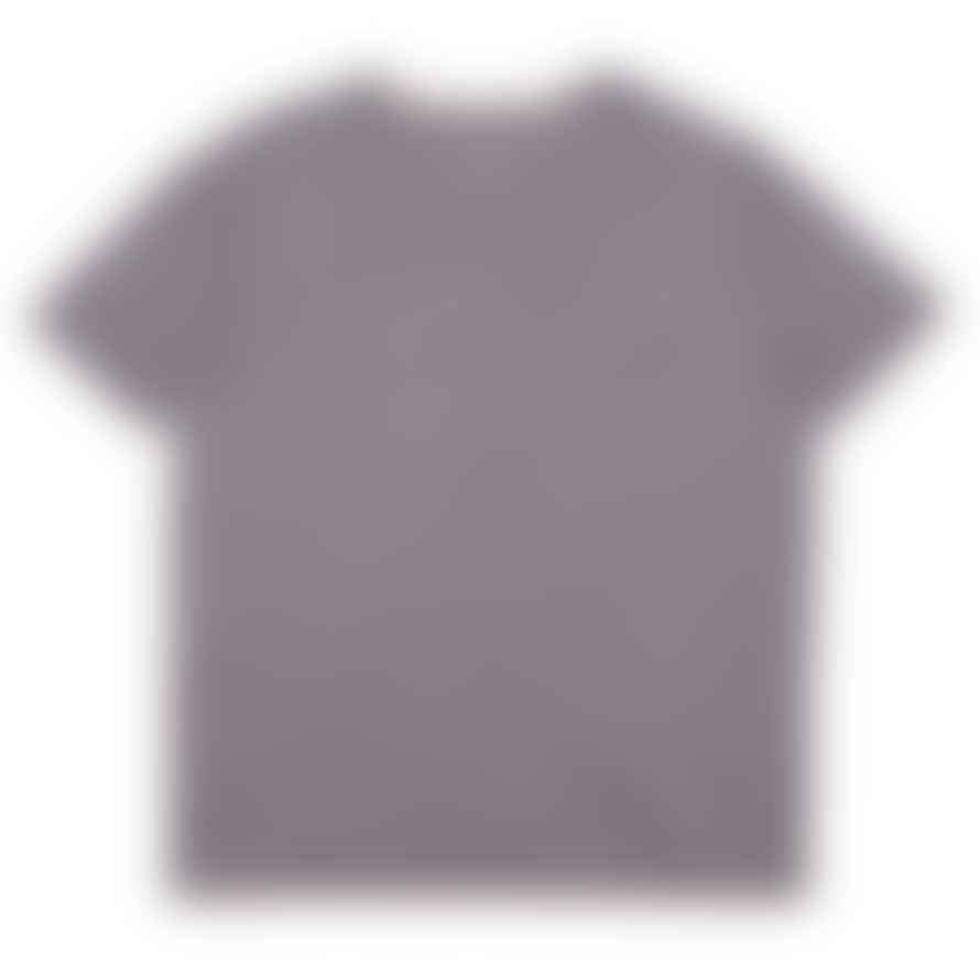 Folk Classic Stripe T-Shirt - Charcoal / Ecru