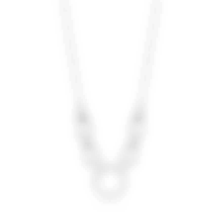 Ania Haie Horseshoe Link Silver Necklace