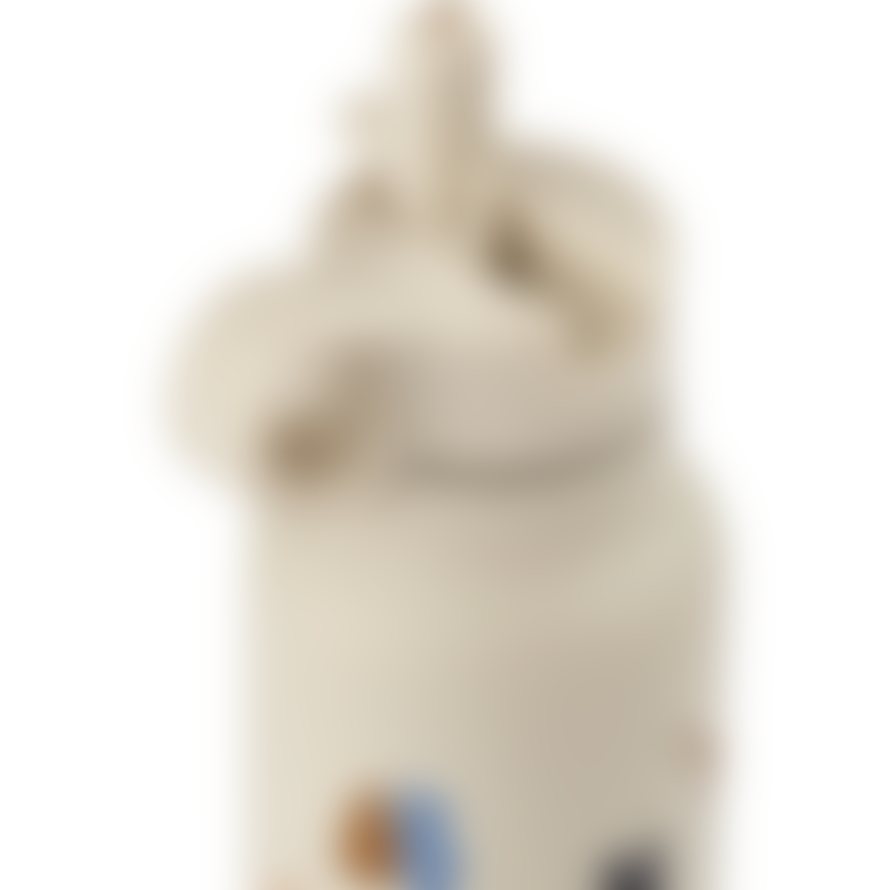 Liewood Falk Steel Water Bottle - Alphabet/ Sandy 350ml