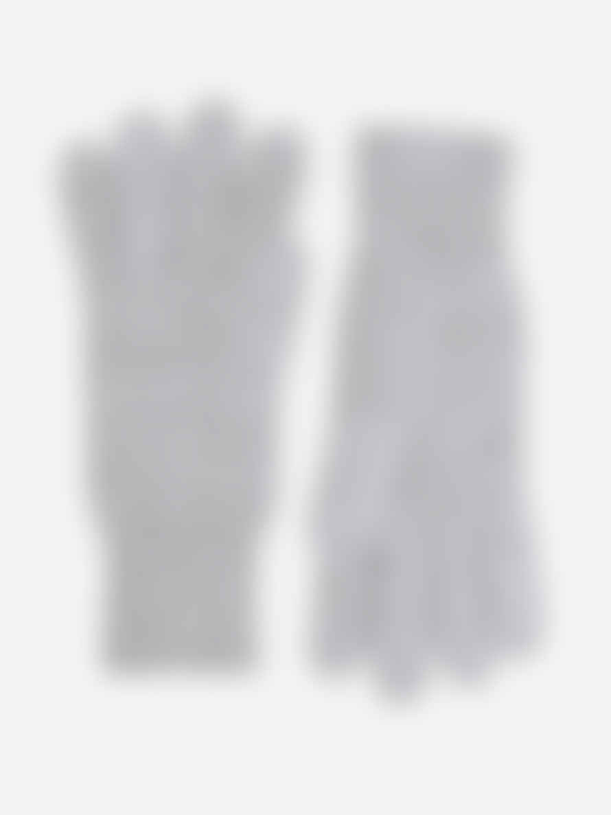 Object Nete Gloves - Grey Melange