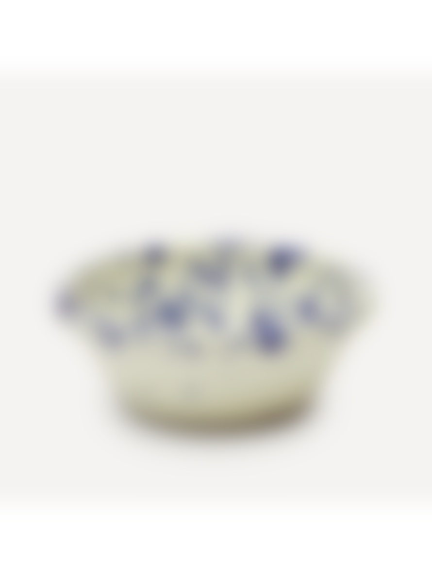Hot Pottery Nut Bowl - Blueberry