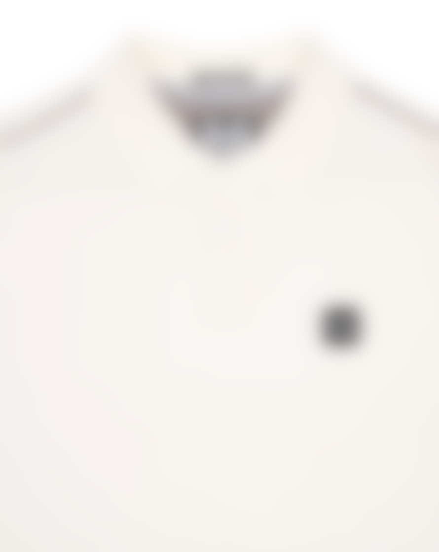 Weekend Offender Sakai Short-Sleeved Polo Shirt Winter White