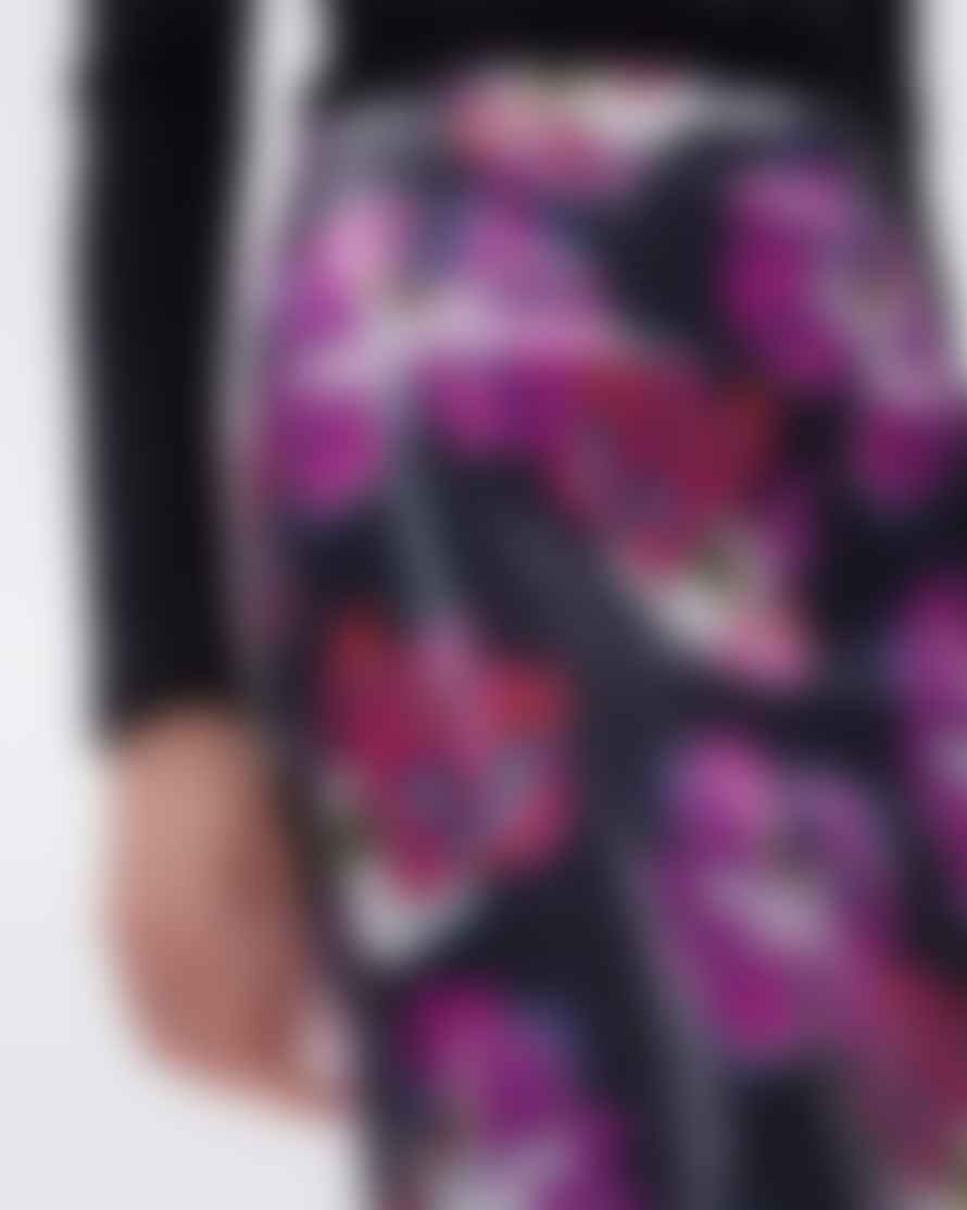 Diane Von Furstenberg Miko Painted Blossom Sequin Skirt