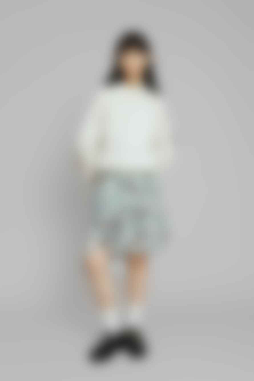 Munthe Espresina Mint Sparkle Pattern Frill Skirt Size: 12, Col: Mint