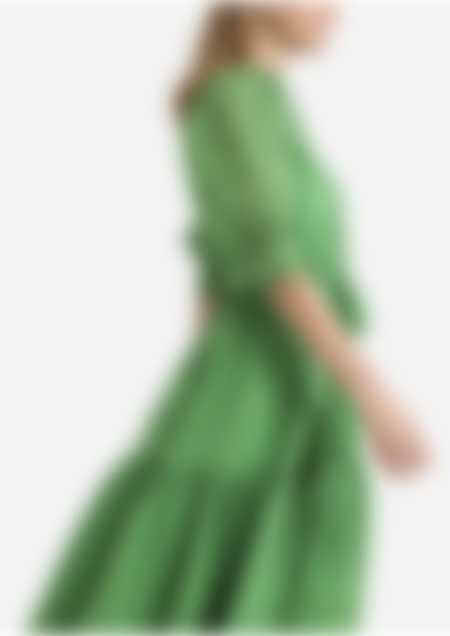 SUNCOO Cora Cotton Tiered Dress with Tie-Waist