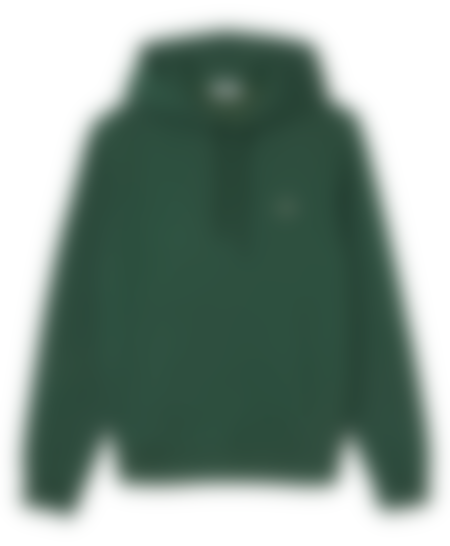 Lacoste Jogger Organic Cotton Hoodie Sweatshirt Dark Green