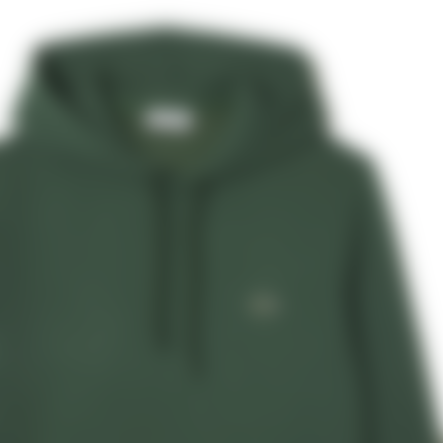 Lacoste Jogger Organic Cotton Hoodie Sweatshirt Dark Green