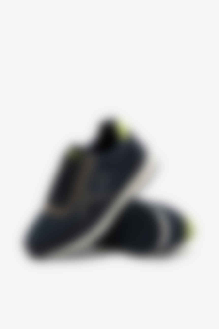 Ecoalf Navy Cervino Sneakers For Man