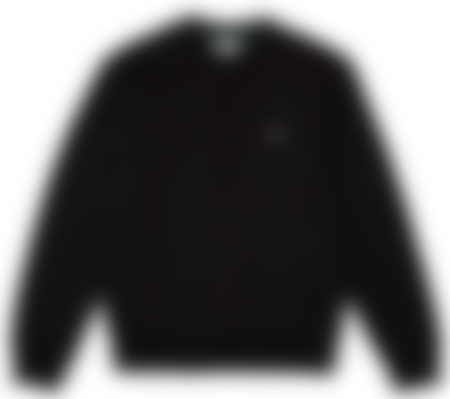 Lacoste Jogger Organic Cotton Sweatshirt Black