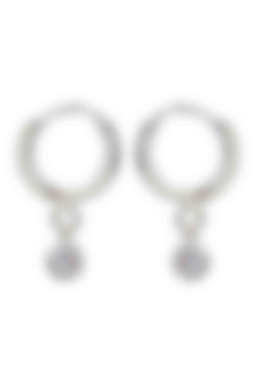 Eb & Ive Heritage Earring - Silver Drop