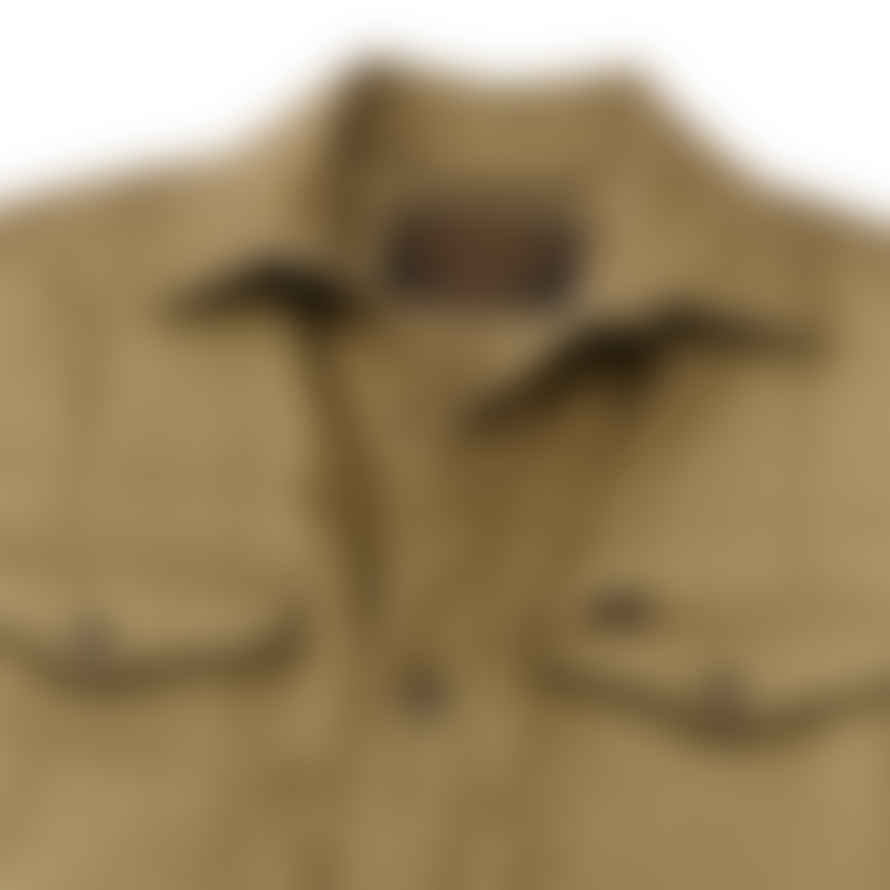 Filson Cover Cloth Quilted Jac-shirt - Olive Drab