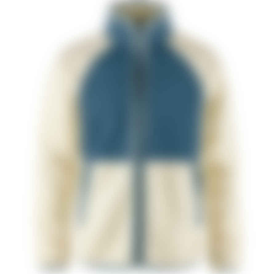 Fjällräven Vardag Pile Jacket - Chalk White/indigo Blue